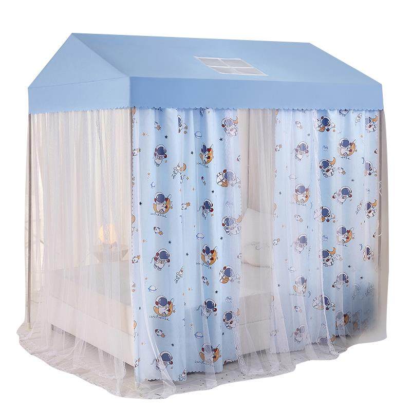 蚊帐家用20床25款新卧室房子落F77SHMS9地带遮光帘密儿童公主风加,床上用品,蚊帐,淘宝优惠券,粉丝福利购,淘宝优惠卷