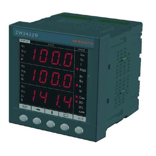 青岛(QIGZHI)ZW3414B/ZW314D/Z3W415B单4相电参数盘ZW3414B/装数N