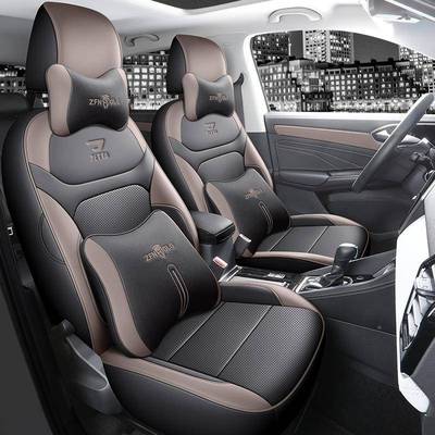 捷达V5专用汽车座套四通用全包季围坐vGDUs垫5打S孔皮革透气座椅