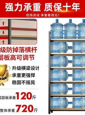 书架物架落地家铁艺多儿童收层纳客厅书柜简易钢木置架用LGH子储