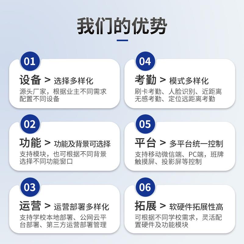 21.45智慧园电大子班牌电子校牌高初中小学幼儿门园考勤机一RR21.