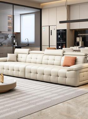 高端款劳伦斯两侧带凳大小户皮HWD型组合沙直排艺沙发新发