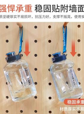 纳洞洞板置物架滑板墙上收户外运动设备放置雪PHE架子墙架面展示