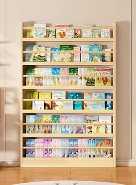 门后本收纳柜实木壁挂儿童书绘架墙过道边窄BKY柜架子夹缝置物架