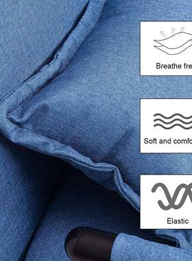 欧特莱曼小户型沙发床单NNH双人沙发休午睡客沙厅两午用发懒人拆