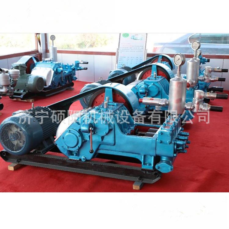 B2W50泥TQE卧式三缸往复单泵作用活塞泵注浆机生产厂浆家