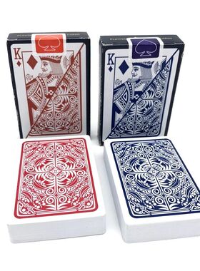 Plastic Playing Cards 5.8CMX8.8CM Waterproof Folding Repair