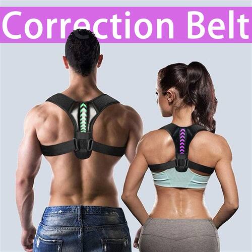 Adjustable Back Shoulder Posture Corrector Belt Clavicle Spi