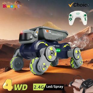 Q187 RC Robot Dog Transport Car RC Car 2 In 1 Gesture