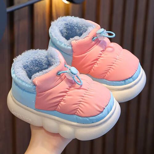 2025 New Kids Fashion Girls Slippers Waterproof Winter Casua
