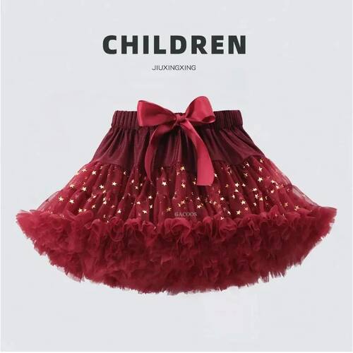 Baby Girls Tutu Fluffy Skirt Toddler Princess Ballet Dance