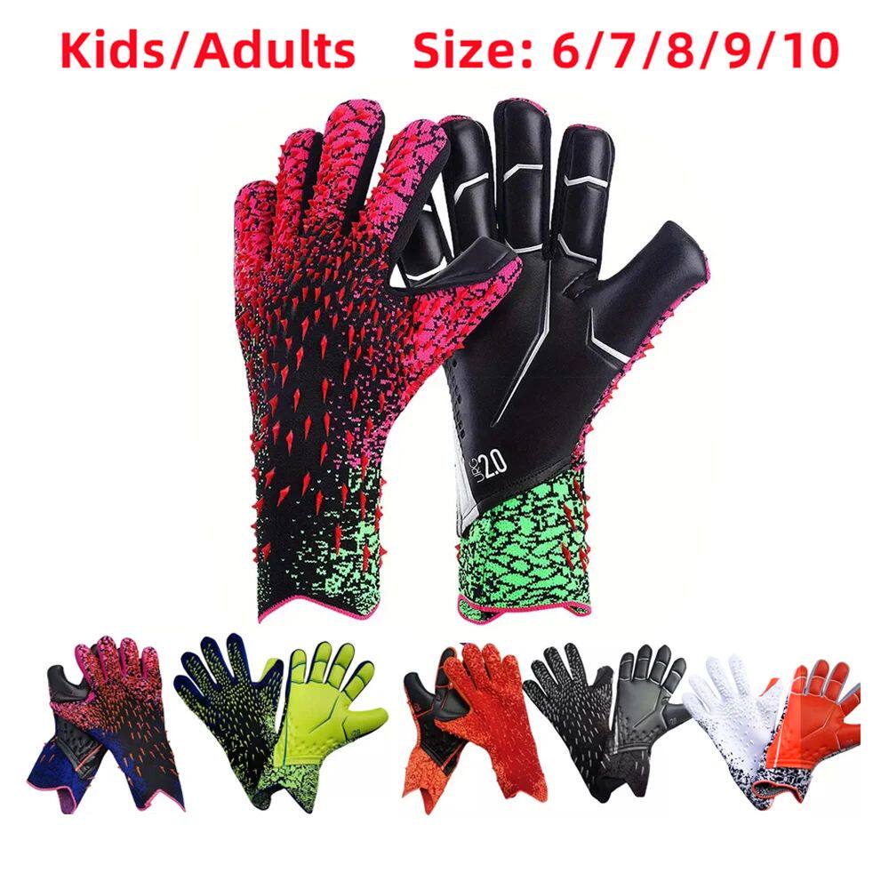New Latex Football Goalkeeper Gloves Thickened Football Prof