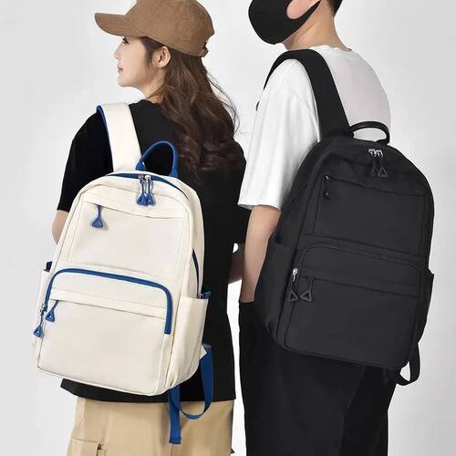 A New 14-inch Casual Simple Student Backpack Large Capacity