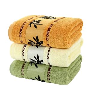 Set of 1/4/6 Bamboo Fiber Towels Sets Home Bath Towels Adult
