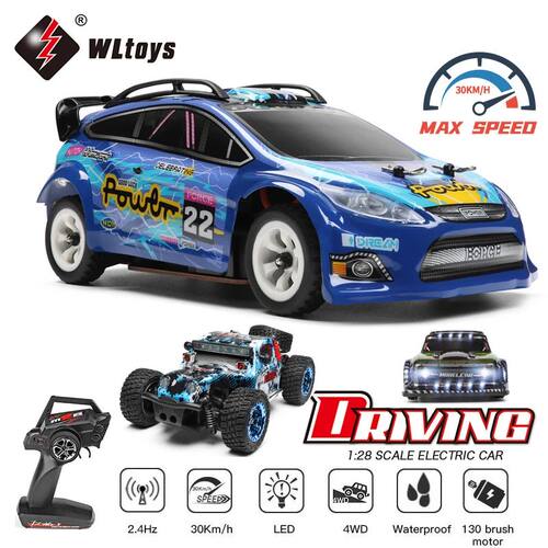 1:28  2.4G Racing Mini RC Car 30KM/H 4WD