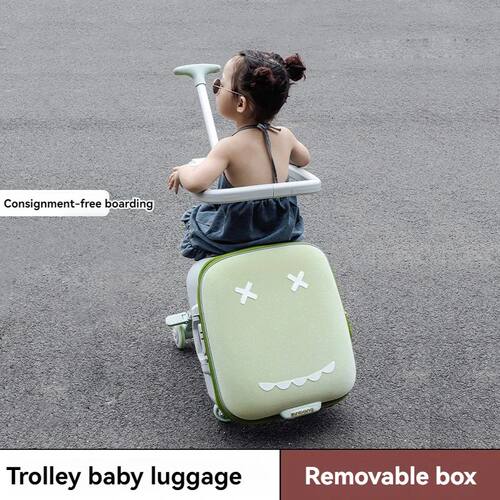Children's Luggage Case Can Ride and Walk the Baby's Suitcas