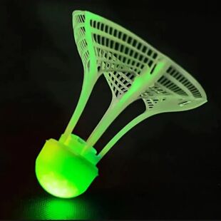 1pc Glow-In-The-Dark Windproof Badminton Shuttlecock Ball Wi