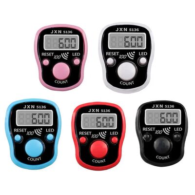 Handheld Electronic Counter Tasbeeh Finger Digital Bead Time