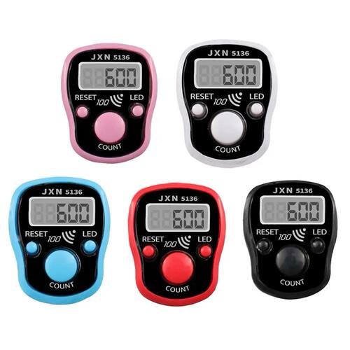 Handheld Electronic Counter Tasbeeh Finger Digital Bead Time