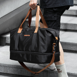 大容量旅行包男手提包外出单肩斜跨出差登记行李包运动健身包