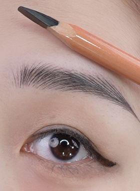 纹绣化妆师专业用眉笔防汗防水持久不脱色硬芯野生线条眉根根分明