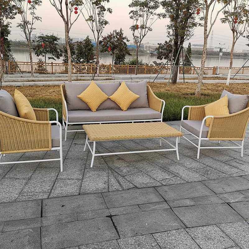 直销新款休闲室外编藤户外沙发组合 花园庭院单人三人茶几套装桌,商业/办公家具,商用藤编家具,淘宝优惠券,粉丝福利购,淘宝优惠卷