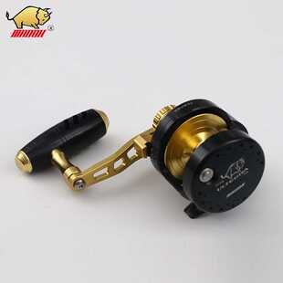 铁板轮UT系列船海钓鼓轮鱼 慢摇轮 新款 直销小金牛工厂直批全金属