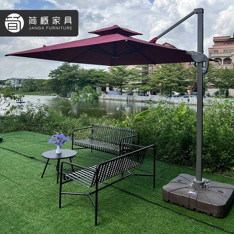 新款直销户外家具庭院小区防水防晒防锈金属沙发民宿度假村铁艺长