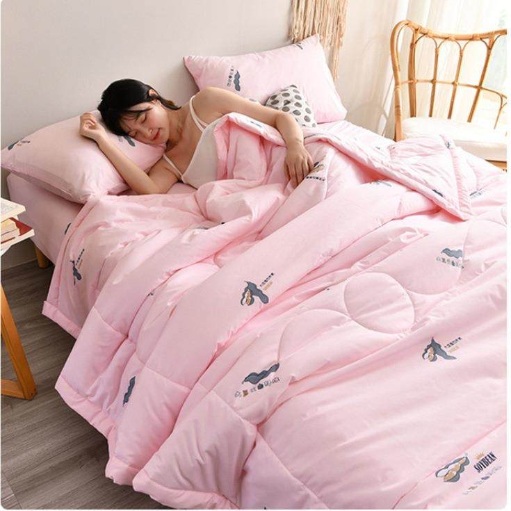 直销新款礼品薄款夏凉被礼盒装现代简约夏被礼品被凉感空调被展会