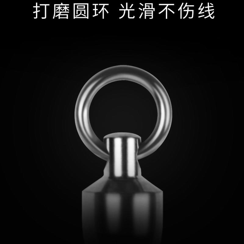新款直销高速海钓用培林大物轴承转环 不锈钢八字环路亚连接器