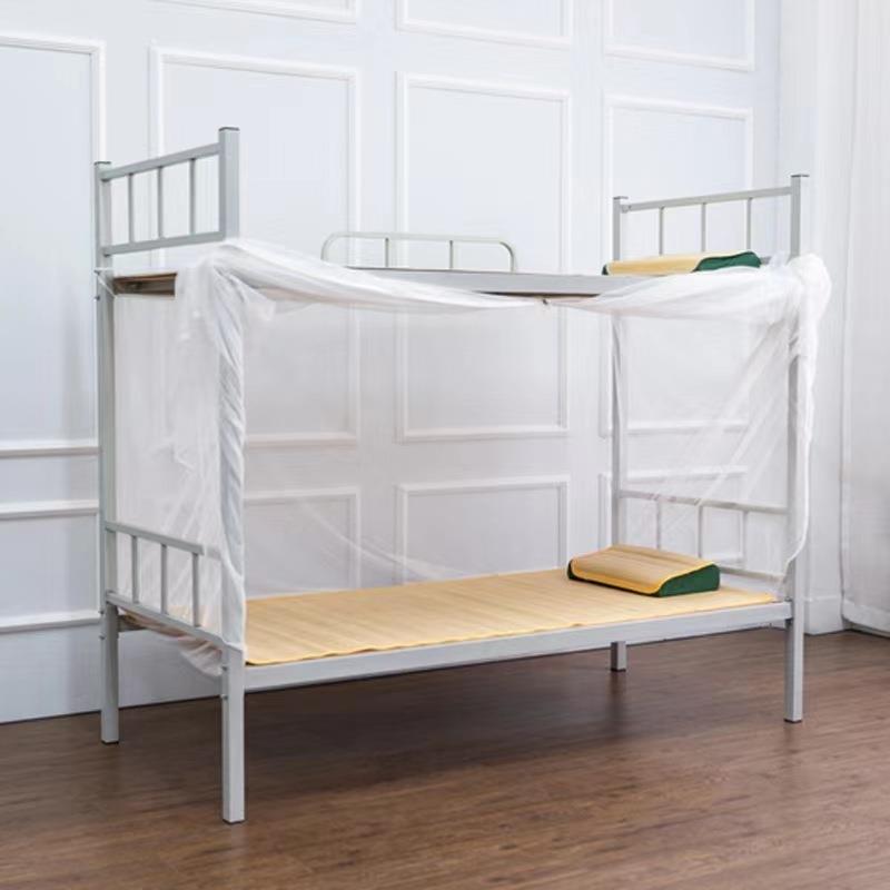 新款直销87式中蚊帐 单人防尘顶蚊帐 学生宿舍寝室白色蚊帐