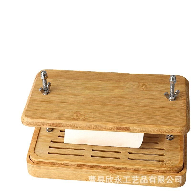 现货竹制豆腐压榨器 家用厨房三层沥水托盘过P滤器 楠竹压豆腐器