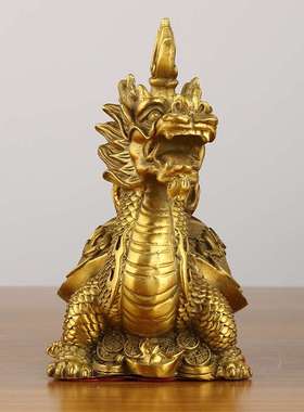 黄铜龙龟葫芦摆件火龙龟龙头龟火烧天门葫芦厨房西北角工艺品