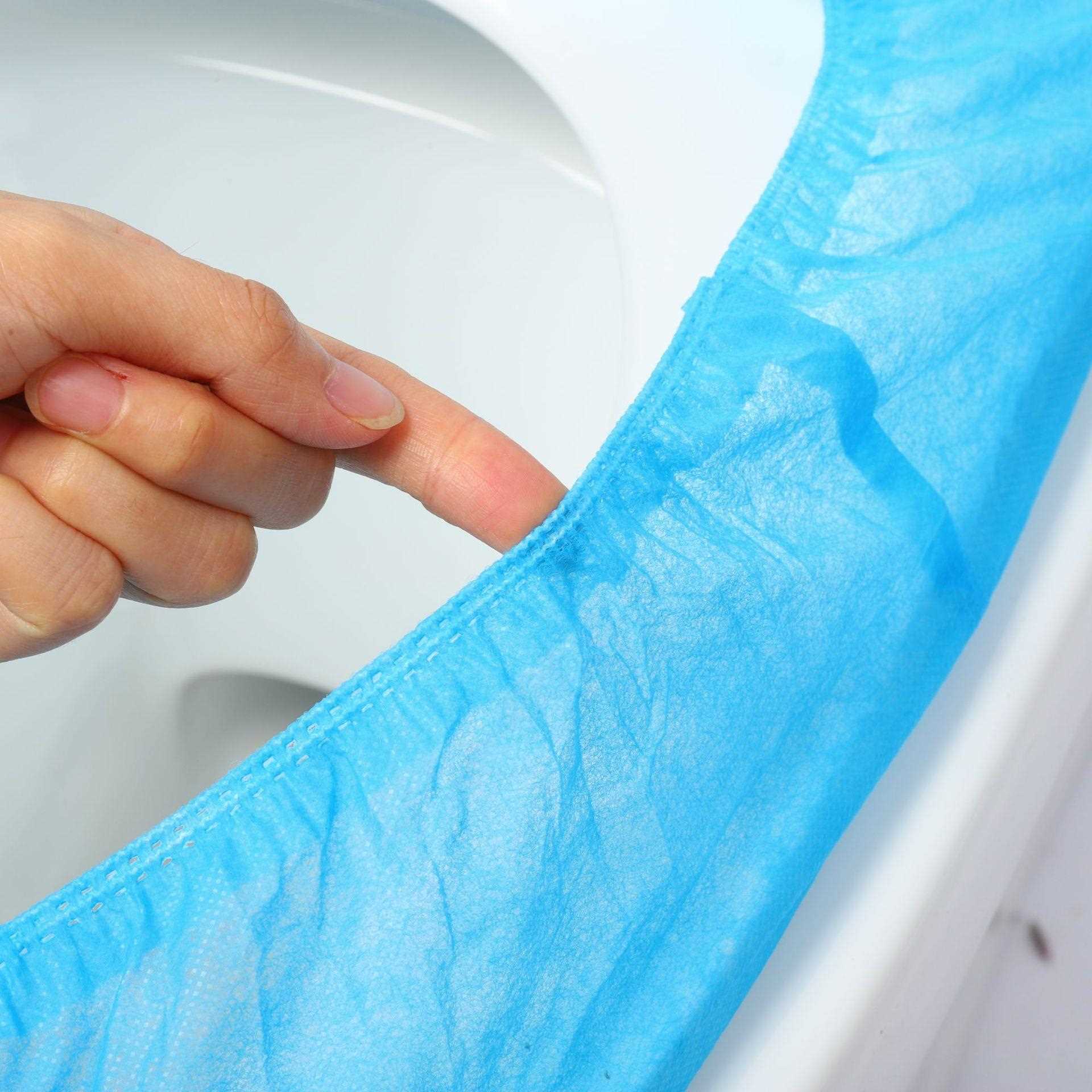 新款直销精品一次性亲肤防水马桶垫坐垫可粘贴坐便套家用旅行酒店