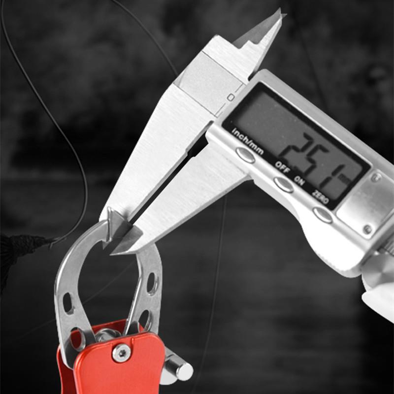 新款直销路亚钳子工具04不锈钢控鱼器铝合金手柄 户外抓鱼钓鱼具