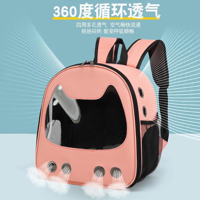 新款直销猫包宠物包外出双肩便携透气宠物包猫咪狗狗外出手提背包