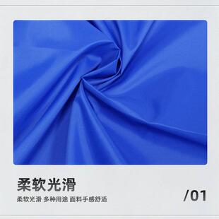 新款直销400T消光尼丝纺20D防晒服羽绒服面料防水服装里料布料箱