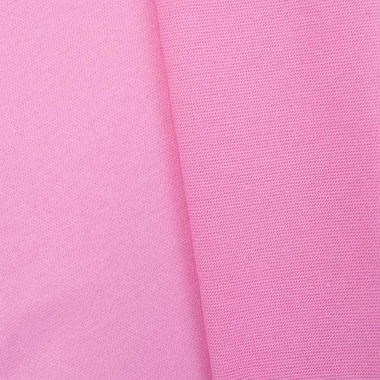 新款直销21S支双纱刷毛面料 280克全棉双股针织布 双纱柔棉布料