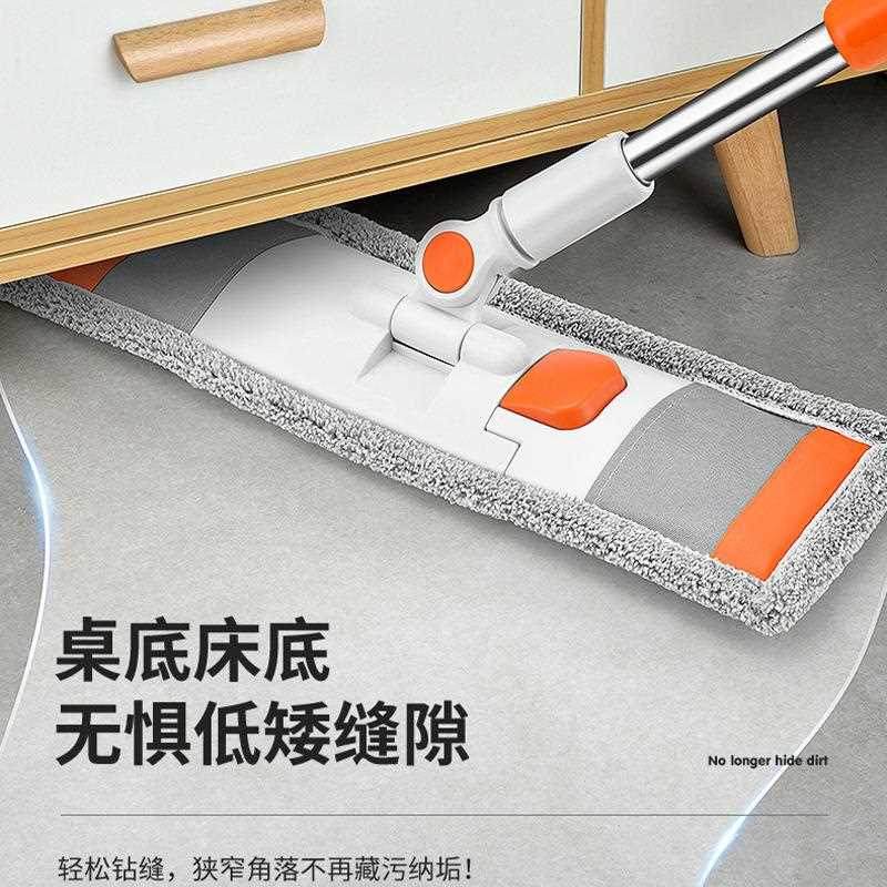 新款直销欧沐嘉套布式吸水拖把家用一拖净大平板干湿两用墩布保洁