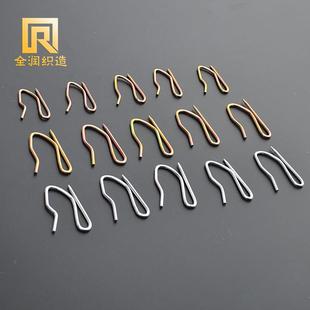 新款 打折小s型挂 直销供应防锈耐用窗帘韩折大小尖钩布带S钩 韩式