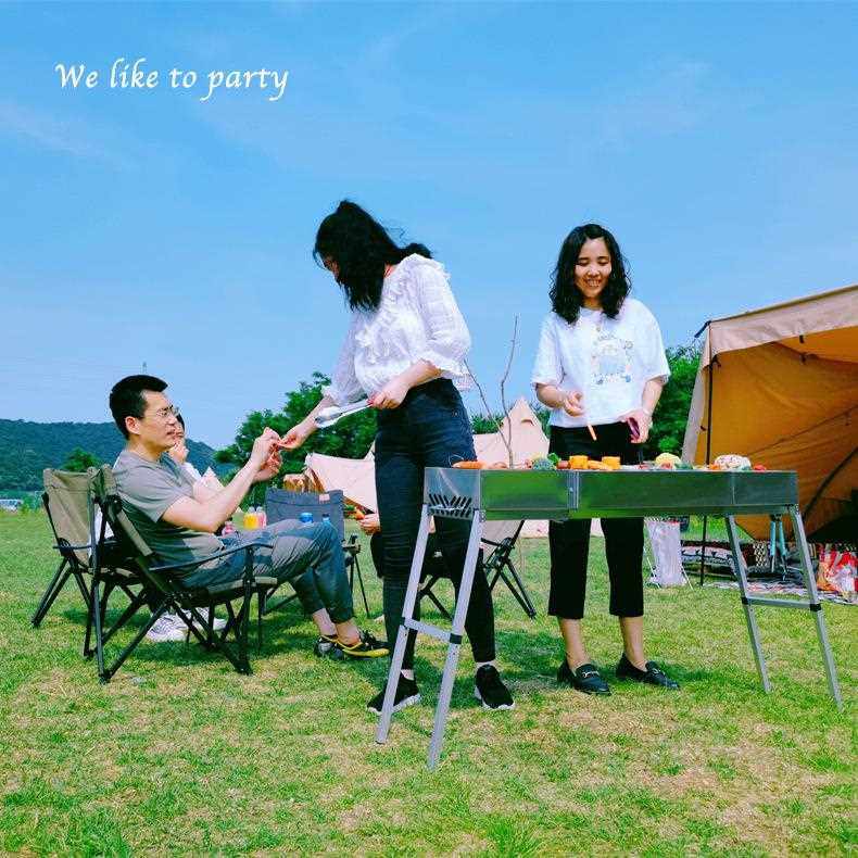 新款直销不锈钢烧烤炉便携户外木炭家用手提箱式烧烤架商务礼品BB,户外/登山/野营/旅行用品,烧烤炉/烤架,淘宝优惠券,粉丝福利购,淘宝优惠卷