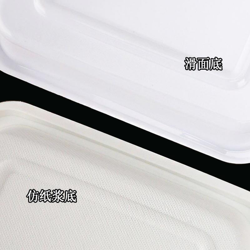 新款直销ins风三明治榴芒蛋糕脏脏包爆浆提拉米苏盒子 PP仿纸浆塑