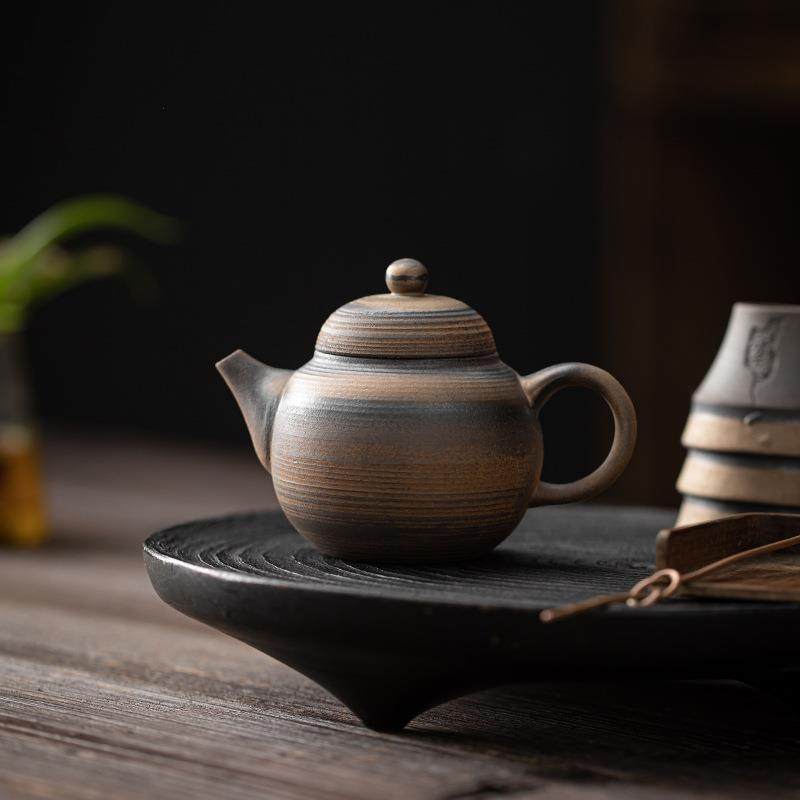 直销新款鎏金铁釉思亭壶家用办公室陶瓷泡茶喝茶小号茶壶单壶粗陶,餐饮具,茶壶,淘宝优惠券,粉丝福利购,淘宝优惠卷