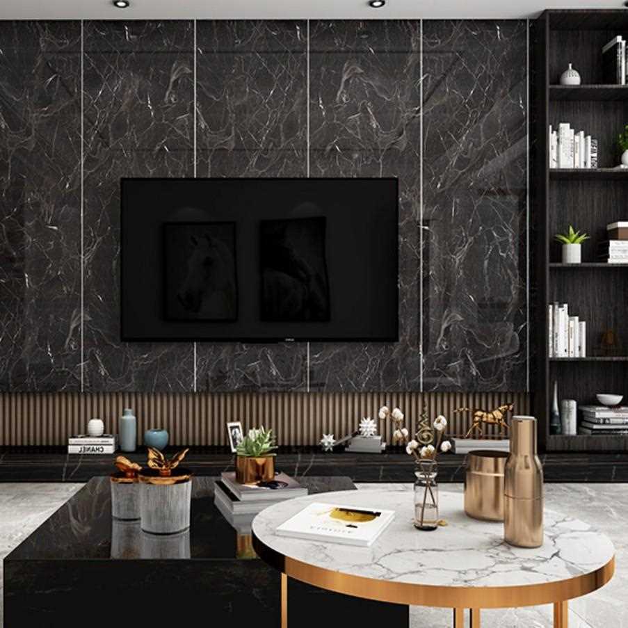 新款直销自粘贴大理石木纹墙板墙纸墙贴软硬包家装客厅卧室房间背