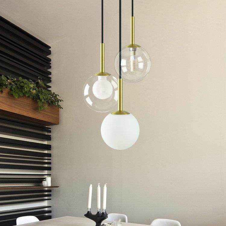 直销新款全铜北欧吊灯创意个性卧室床头餐厅玻璃圆球大气艺术现代,家装灯饰光源,智能吊灯,淘宝优惠券,粉丝福利购,淘宝优惠卷