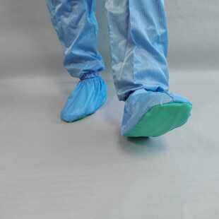 新款直销可洗100次的洁净防静电可重复清洗使用鞋套无尘室千级防