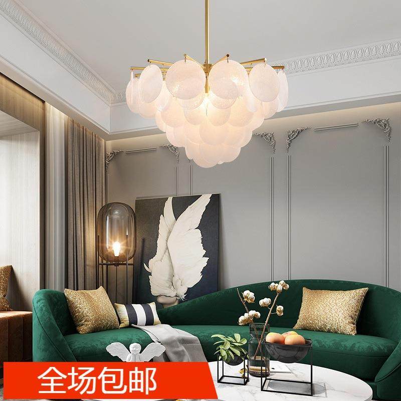 新款直销设计师后现代全铜吊灯轻奢客厅灯创意卧室灯简约北欧餐厅,家装灯饰光源,智能吊灯,淘宝优惠券,粉丝福利购,淘宝优惠卷