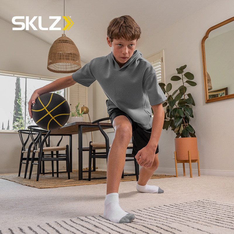 SKLZ正品7号静音篮球加重初中生成人室内无声高弹不掉渣专业训练