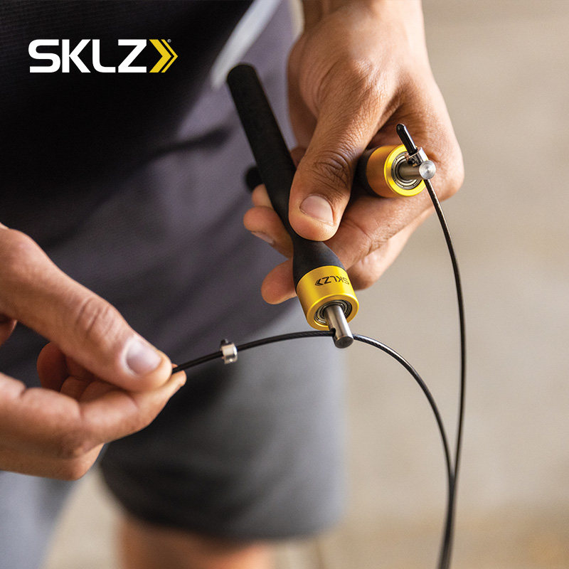 SKLZ专业竞速跳绳成人专用健身燃脂训练双轴承家用运动减肥钢丝绳