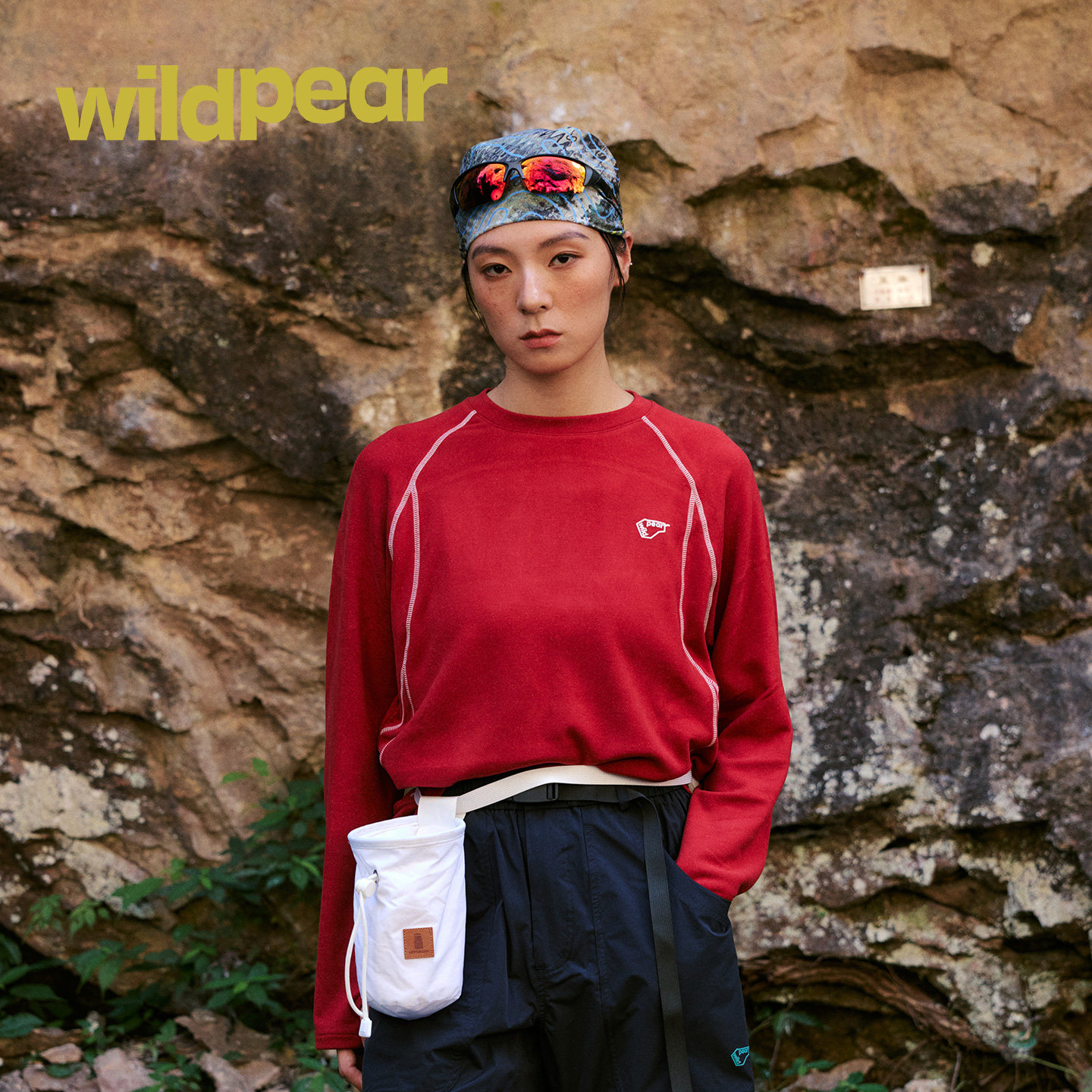 Wild Pear/野梨2025新款户外轻量保暖徒步撞色圆领长袖T恤男女,女装/女士精品,T恤,淘宝优惠券,粉丝福利购,淘宝优惠卷